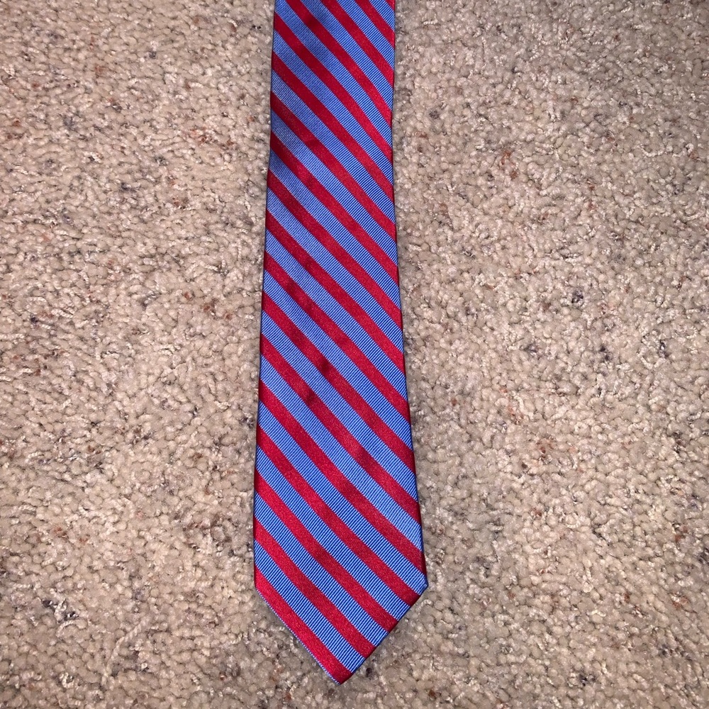 Red and Blue Striped Nautica Tie